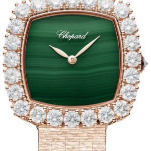 Chopard Damklocka 10A386-5111 L Heure Du Diamant Grön/18 karat