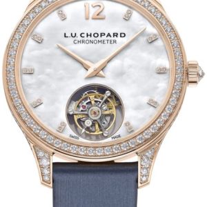 Chopard Damklocka 131981-5001 L.U.C Vit/Satin Ø35 mm