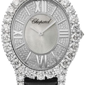 Chopard Damklocka 139383-1201 Diamond Hour Silverfärgad/Satin Ø34.1