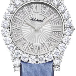 Chopard Damklocka 139419-1601 L Heure Du Diamant Silverfärgad/Satin