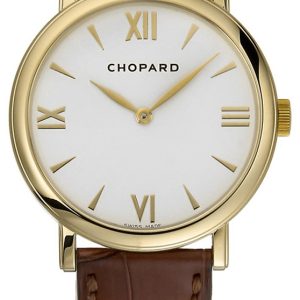 Chopard Damklocka 163154-0201 Classic Vit/Läder Ø33 mm