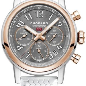 Chopard Damklocka 168588-6001 Mille Miglia Grå/Gummi Ø39 mm