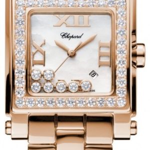 Chopard Damklocka 275322-5002 Happy Sport 18 karat roséguld 38x29.5