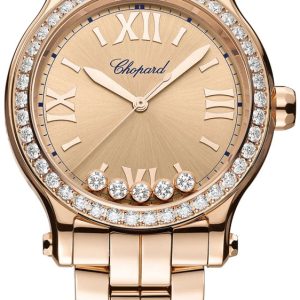 Chopard Damklocka 275378-5009 Happy Sport Roséguldstonad/18 karat