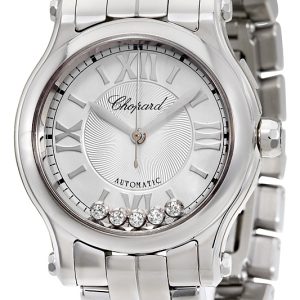 Chopard Damklocka 278573-3002 Happy Sport Silverfärgad/Stål Ø30 mm