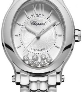 Chopard Damklocka 278602-3002 Happy Sport Silverfärgad/Stål Ø29 mm