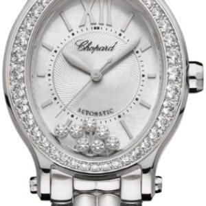 Chopard Damklocka 278602-3004 Happy Sport Silverfärgad/Stål Ø29 mm