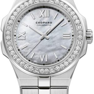 Chopard Damklocka 298601-3002 Alpine Eagle Vit/Stål Ø36 mm