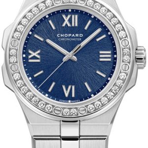 Chopard Damklocka 298601-3004 Alpine Eagle Blå/Stål Ø36 mm