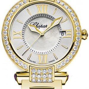 Chopard Damklocka 384221-0004 Imperiale Vit/18 karat gult guld Ø36 mm