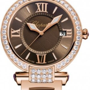 Chopard Damklocka 384221-5012 Imperiale Brun/18 karat roséguld Ø36