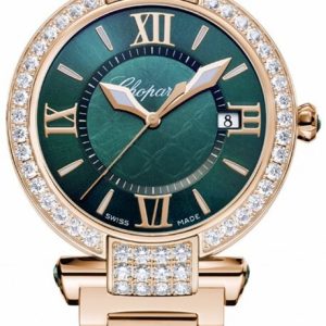 Chopard Damklocka 384221-5016 Imperiale Grön/18 karat roséguld Ø36