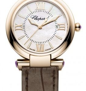 Chopard Damklocka 384238-5001 Imperiale Vit/Läder Ø28 mm