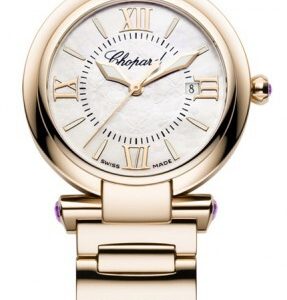 Chopard Damklocka 384238-5002 Imperiale Vit/18 karat roséguld Ø28 mm