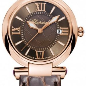 Chopard Damklocka 384238-5005 Imperiale Brun/Läder Ø28 mm