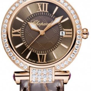 Chopard Damklocka 384238-5007 Imperiale Brun/Läder Ø28 mm