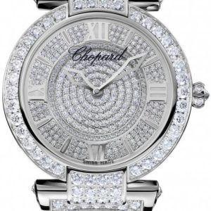 Chopard Damklocka 384239-1002 Imperiale Silverfärgad/18 karat vitt