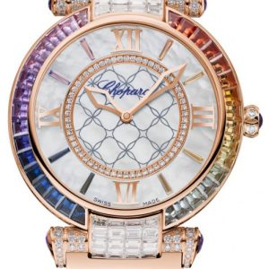 Chopard Damklocka 384239-5011 Imperiale Vit/18 karat roséguld Ø40 mm