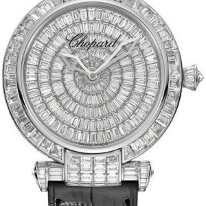 Chopard Damklocka 384240-1001 Imperiale Silverfärgad/Läder Ø40 mm