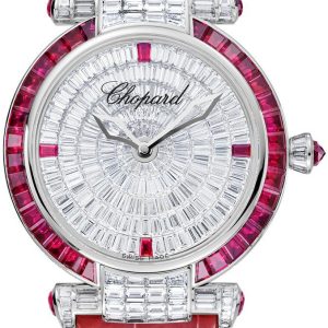 Chopard Damklocka 384240-1003 Imperiale Silverfärgad/Läder Ø40 mm