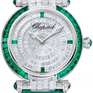 Chopard Damklocka 384240-1004 Imperiale Silverfärgad/Läder Ø40 mm