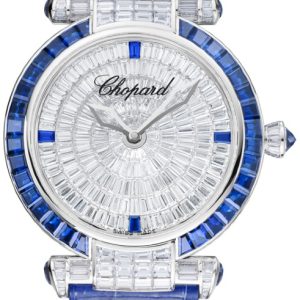 Chopard Damklocka 384240-1005 Imperiale Silverfärgad/Läder Ø40 mm