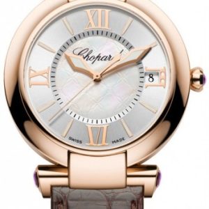 Chopard Damklocka 384241-5001 Imperiale Vit/Läder Ø40 mm