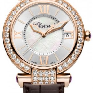 Chopard Damklocka 384241-5003 Imperiale Vit/Läder Ø40 mm