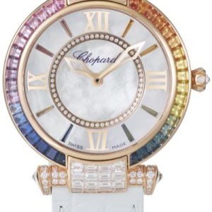 Chopard Damklocka 384242-5021 Imperiale Vit/Läder Ø36 mm