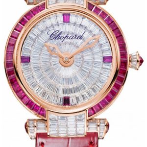 Chopard Damklocka 384275-5001 Imperiale Diamantinfattad/Läder Ø36 mm