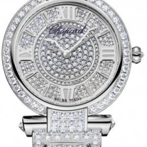 Chopard Damklocka 384280-1002 Imperiale Silverfärgad/18 karat vitt