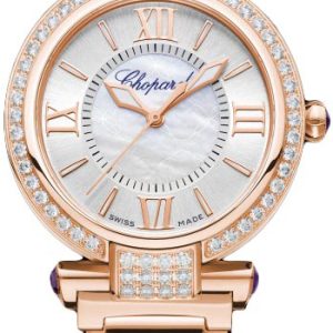 Chopard Damklocka 384319-5008 Imperiale Silverfärgad/18 karat