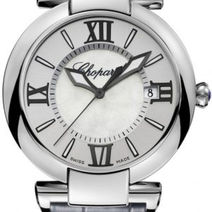 Chopard Damklocka 388531-3009 Imperiale Silverfärgad/Läder Ø40 mm