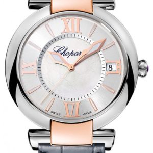 Chopard Damklocka 388531-6005 Imperiale Silverfärgad/Läder Ø40 mm