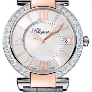 Chopard Damklocka 388531-6006 Imperiale Silverfärgad/Läder Ø40 mm