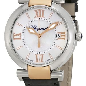 Chopard Damklocka 388532-6001 Imperiale Silverfärgad/Läder Ø36 mm