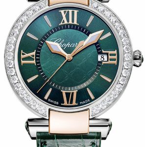 Chopard Damklocka 388532-6008 IMPERIALE 36 mm Grön/Läder Ø36 mm