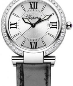 Chopard Damklocka 388541-3003 Imperiale Silverfärgad/Läder Ø28 mm