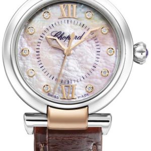 Chopard Damklocka 388563-6013 Imperiale Vit/Läder Ø29 mm