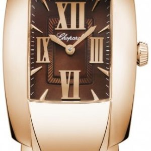 Chopard Damklocka 419254-5002 La Strada Brun/18 karat roséguld