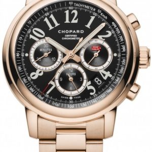 Chopard Herrklocka 151274-5002 Mille Miglia Svart/18 karat roséguld