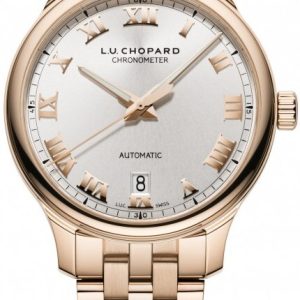 Chopard Herrklocka 151937-5001 L.U.C Silverfärgad/18 karat roséguld