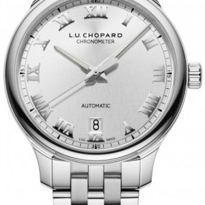 Chopard Herrklocka 158558-3001 L.U.C Silverfärgad/Stål Ø42 mm