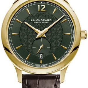 Chopard Herrklocka 161242-0001 L.U.C Grön/Läder Ø40 mm