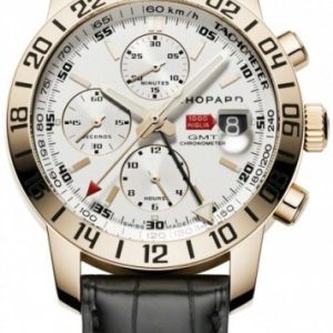 Chopard Herrklocka 161267-5001 Classic Racing GMT Chrono Vit/Gummi