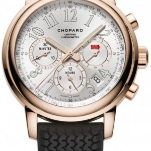 Chopard Herrklocka 161274-5004 Mille Miglia Silverfärgad/Gummi Ø42