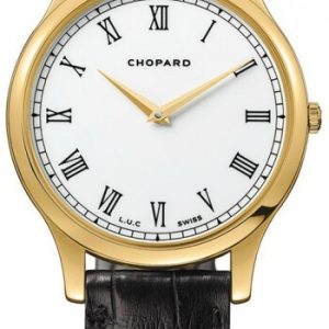 Chopard Herrklocka 161902-0001 L.U.C XP Vit/Läder Ø39.5 mm