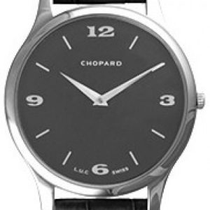 Chopard Herrklocka 161902-1003 L.U.C XP Grå/Läder Ø39.5 mm