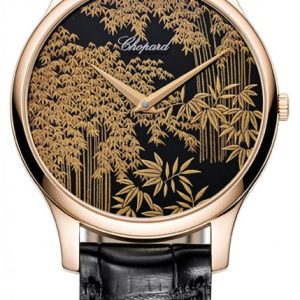 Chopard Herrklocka 161902-5055 L.U.C XP Urushi Flerfärgad/Läder