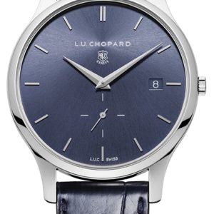 Chopard Herrklocka 161932-9002 L.U.C XPS Blå/Läder Ø39.5 mm